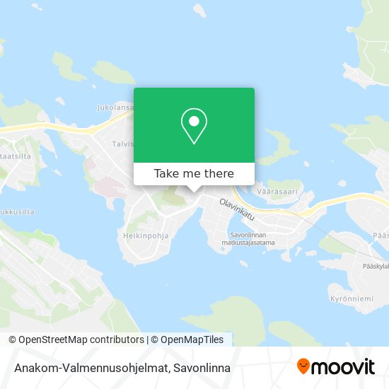Anakom-Valmennusohjelmat map