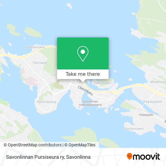 Savonlinnan Pursiseura ry map