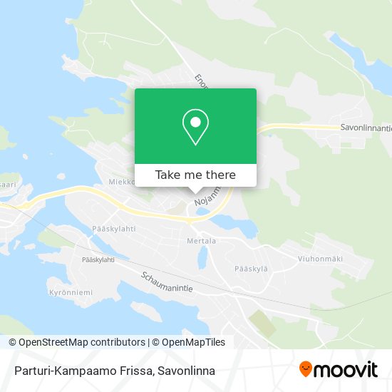 Parturi-Kampaamo Frissa map