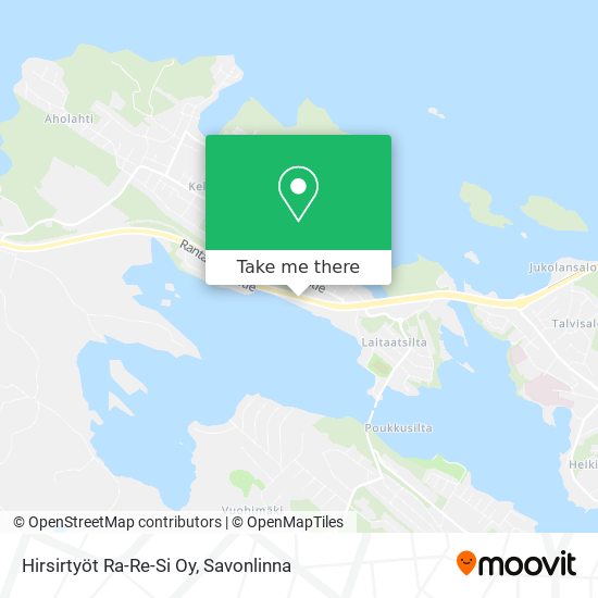 Hirsirtyöt Ra-Re-Si Oy map