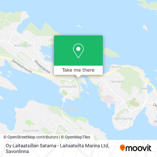 Oy Laitaatsillan Satama - Laitaatsilta Marina Ltd map