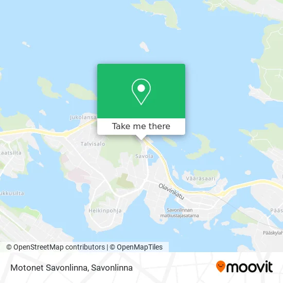 Motonet Savonlinna map