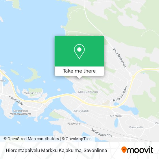 Hierontapalvelu Markku Kajakulma map