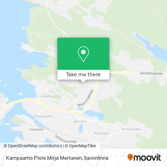 Kampaamo Piste Mirja Mertanen map