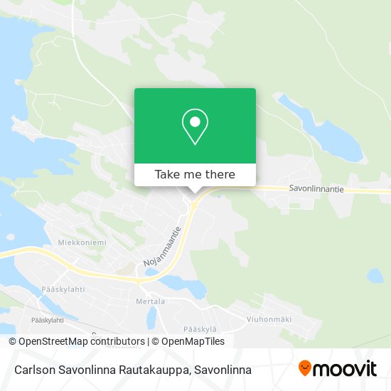 Carlson Savonlinna Rautakauppa map