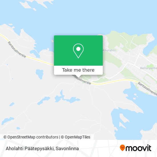 How to get to Aholahti Päätepysäkki in Savonlinna by Bus?