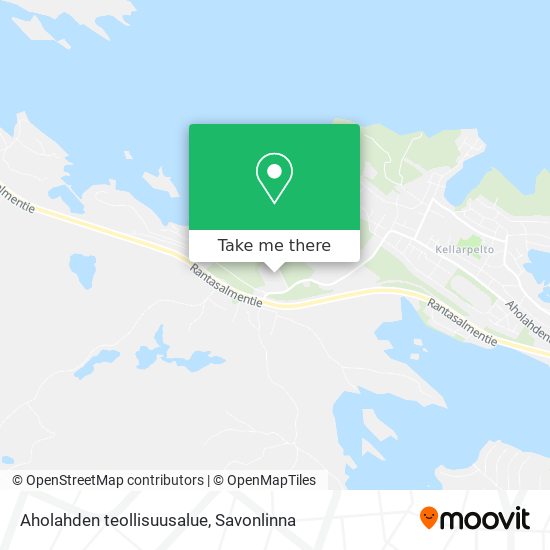 Aholahden teollisuusalue map