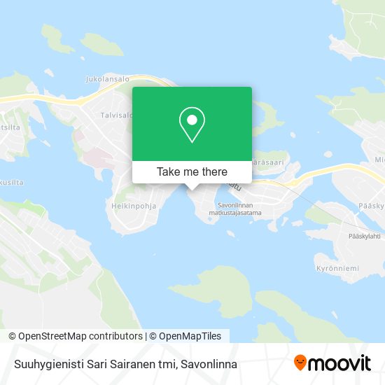 Suuhygienisti Sari Sairanen tmi map