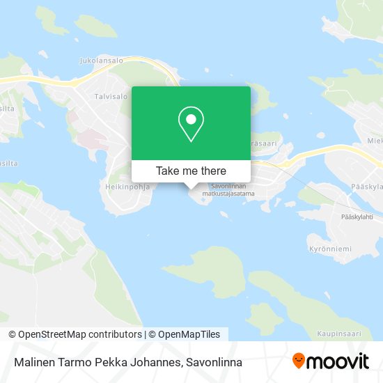 Malinen Tarmo Pekka Johannes map