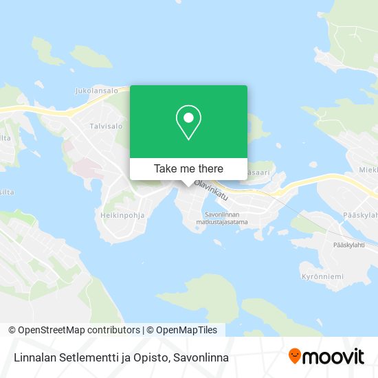 Linnalan Setlementti ja Opisto map