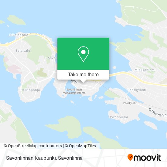 Savonlinnan Kaupunki map