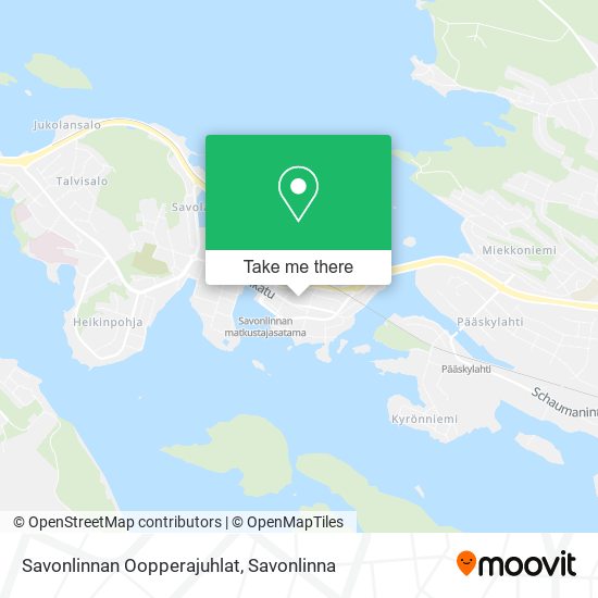 Savonlinnan Oopperajuhlat map