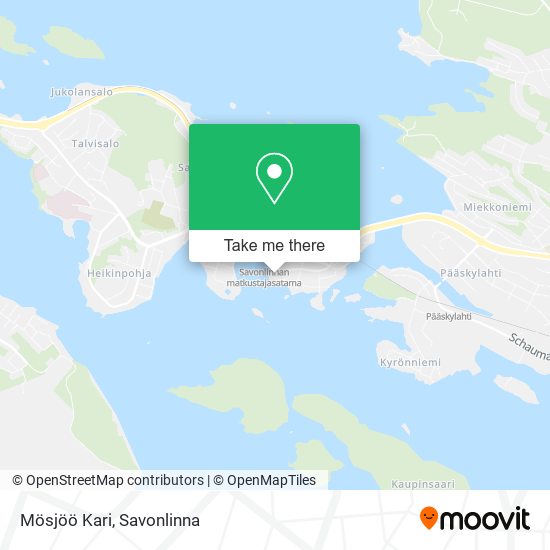 Mösjöö Kari map