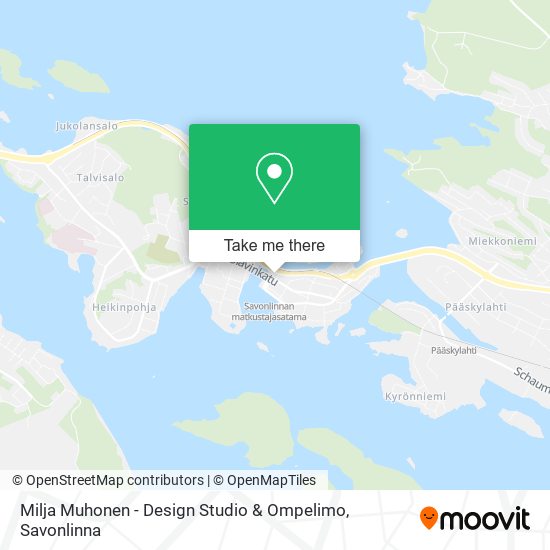 Milja Muhonen - Design Studio & Ompelimo map