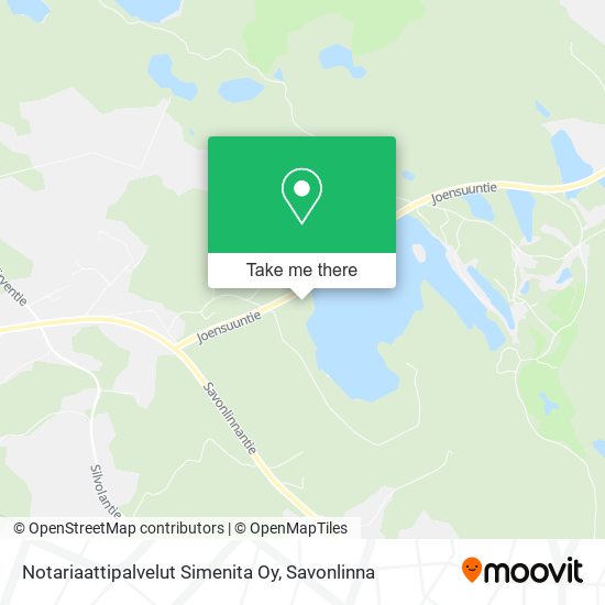 Notariaattipalvelut Simenita Oy map