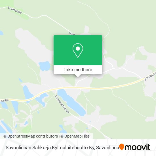 Savonlinnan Sähkö-ja Kylmälaitehuolto Ky map