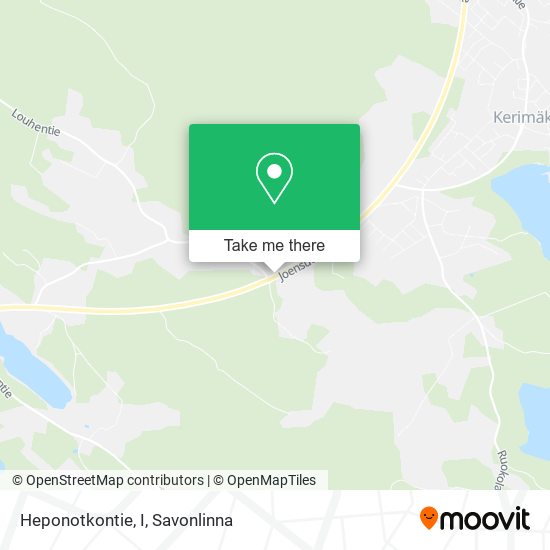 Heponotkontie, I map