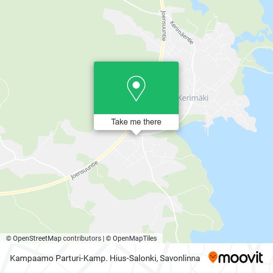 Kampaamo Parturi-Kamp. Hius-Salonki map