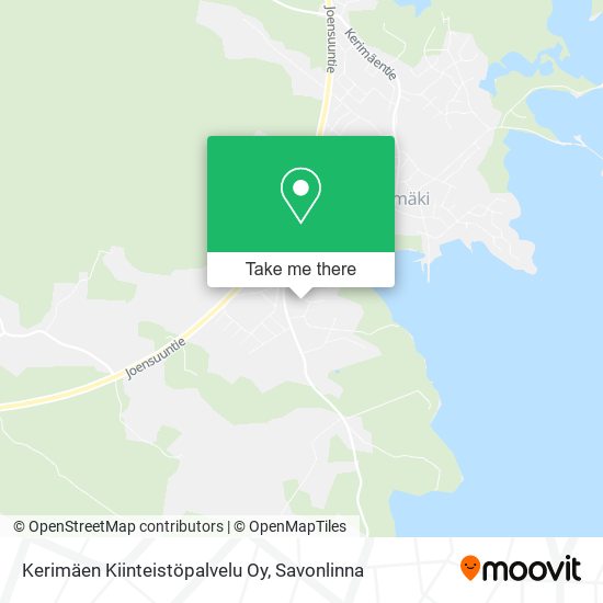 Kerimäen Kiinteistöpalvelu Oy map
