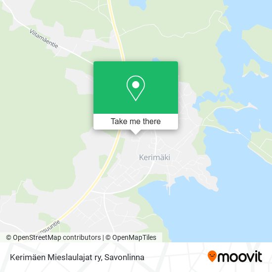 Kerimäen Mieslaulajat ry map