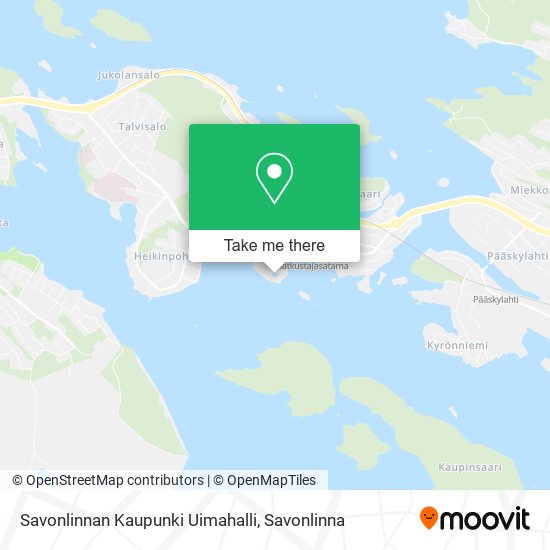 Savonlinnan Kaupunki Uimahalli map
