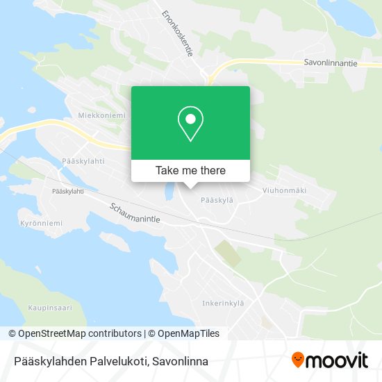Pääskylahden Palvelukoti map