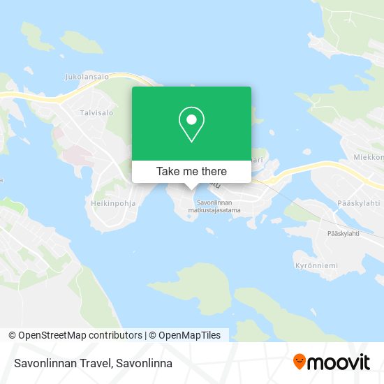 Savonlinnan Travel map