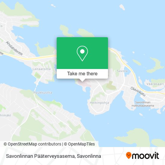 Savonlinnan Pääterveysasema map