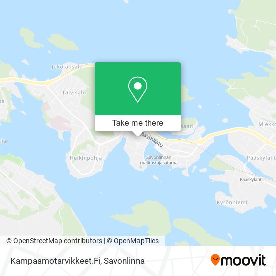 Kampaamotarvikkeet.Fi map