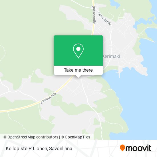 Kellopiste P Llönen map