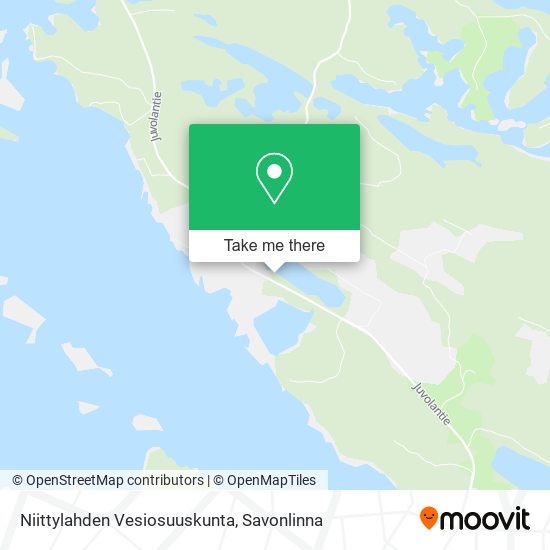Niittylahden Vesiosuuskunta map