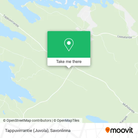 Tappuvirrantie (Juvola) map