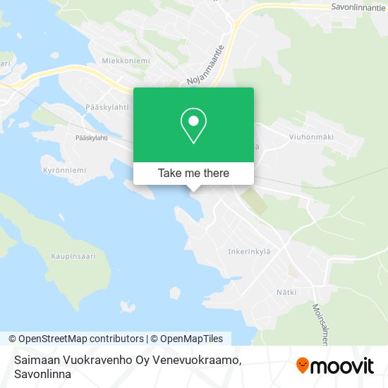 Saimaan Vuokravenho Oy Venevuokraamo map