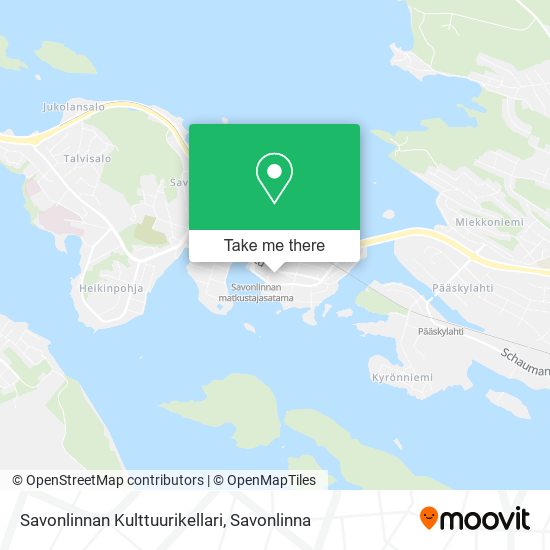 Savonlinnan Kulttuurikellari map