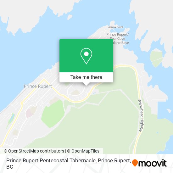 Prince Rupert Pentecostal Tabernacle map