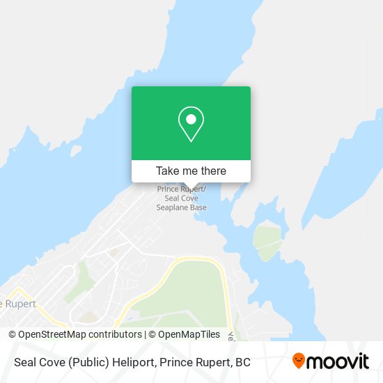 Seal Cove (Public) Heliport map