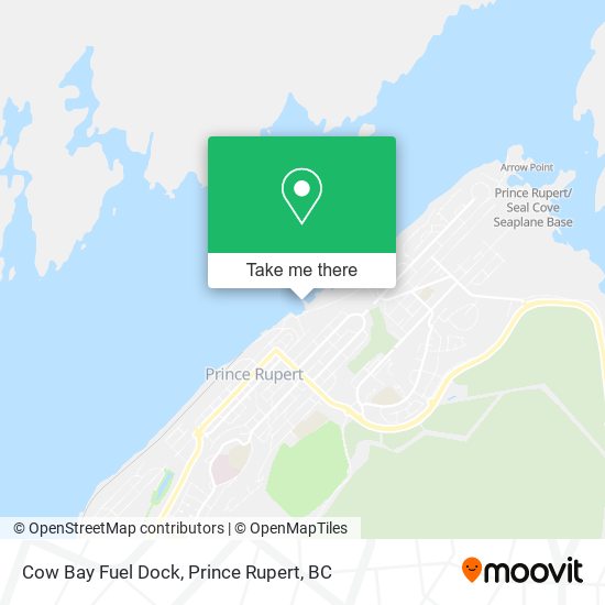 Cow Bay Fuel Dock map