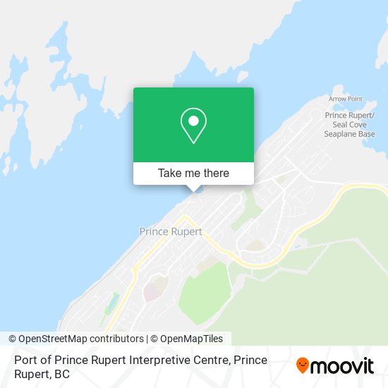 Port of Prince Rupert Interpretive Centre plan