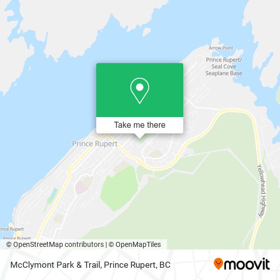 McClymont Park & Trail map