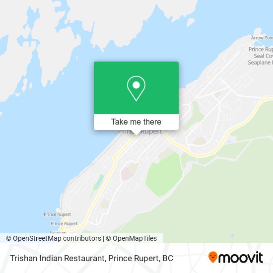 Trishan Indian Restaurant plan