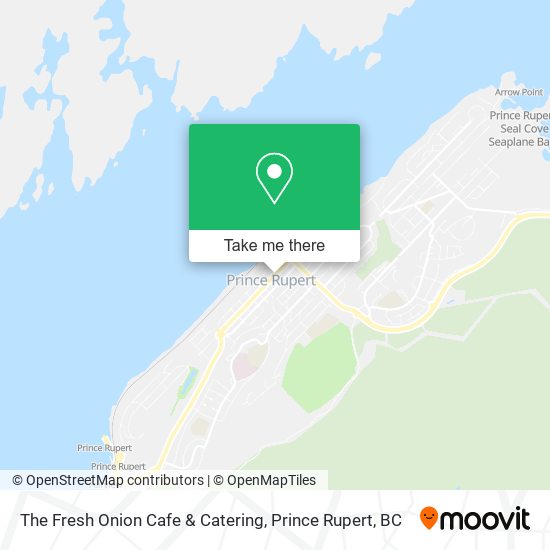 The Fresh Onion Cafe & Catering map