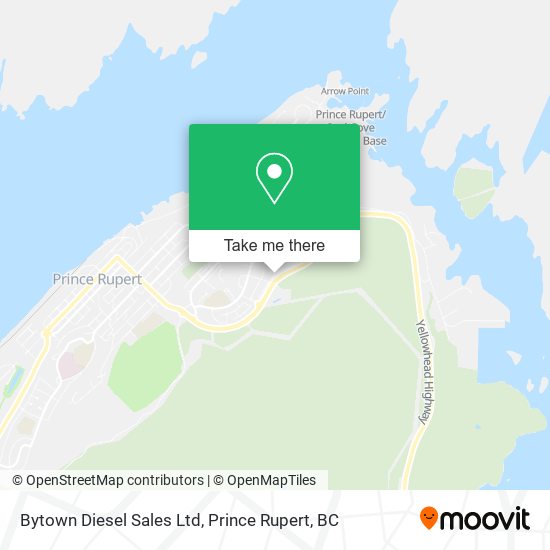 Bytown Diesel Sales Ltd map