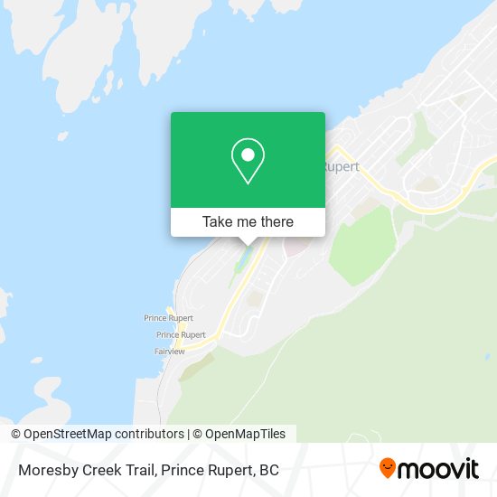 Moresby Creek Trail map