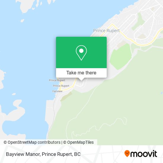 Bayview Manor map