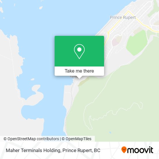 Maher Terminals Holding map