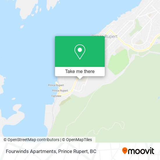 Fourwinds Apartments map