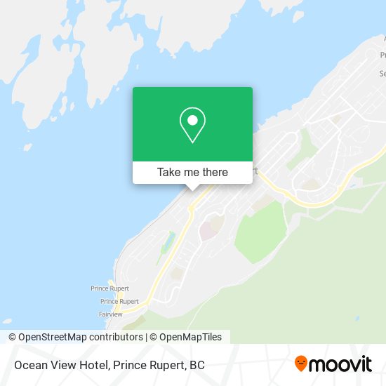 Ocean View Hotel map