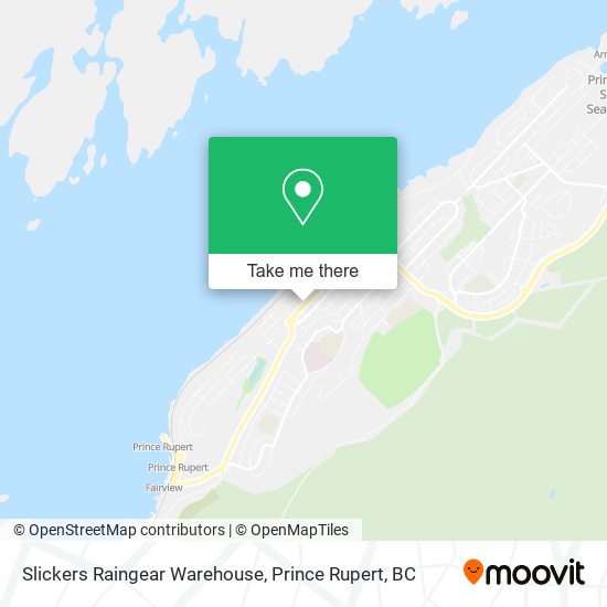 Slickers Raingear Warehouse map