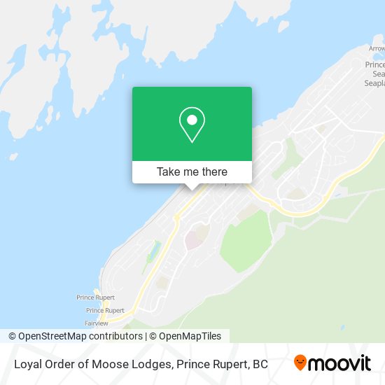 Loyal Order of Moose Lodges map