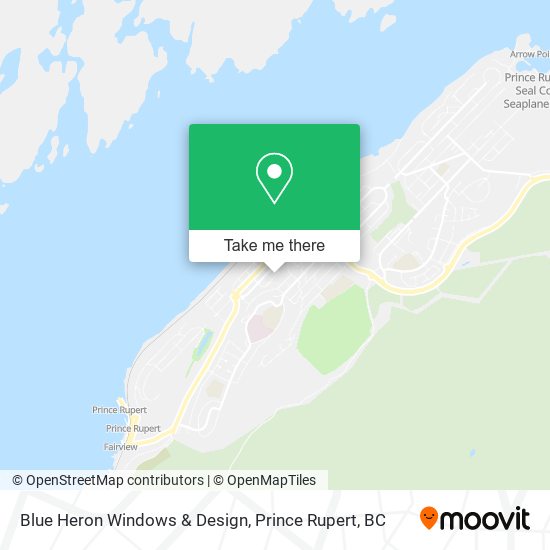 Blue Heron Windows & Design map